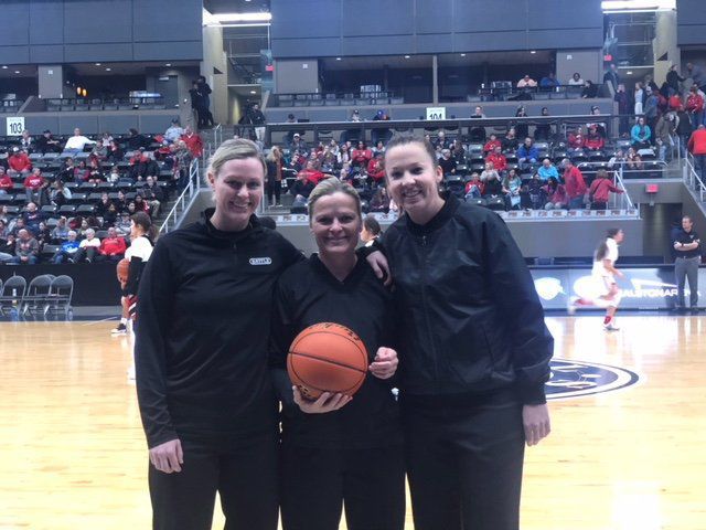 'Another milestone' set after the first all-female crew officiates the Metro girls' championship